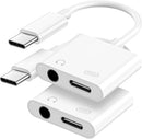 Type C To 3.5mm Headphone Jack Charge Adapter