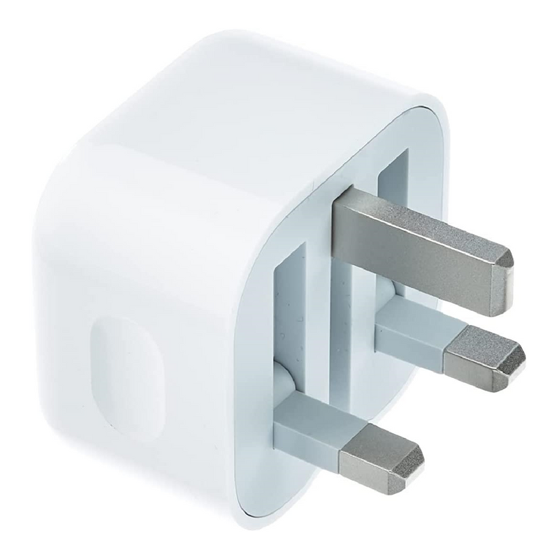 Apple 20W USB-C Power Adapter – 3-Pin, Fast Charging, White