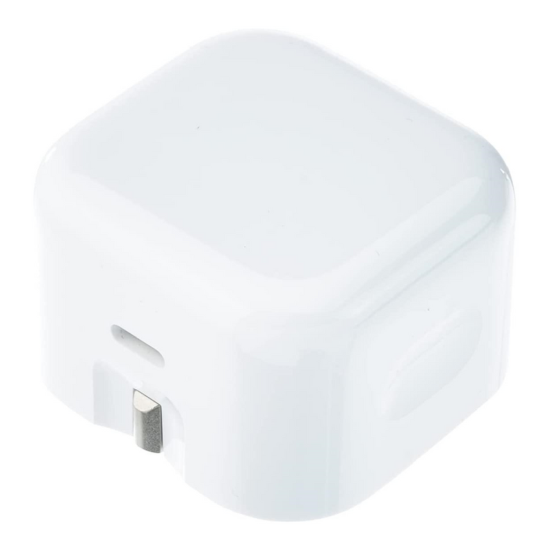Apple 20W USB-C Power Adapter – 3-Pin, Fast Charging, White
