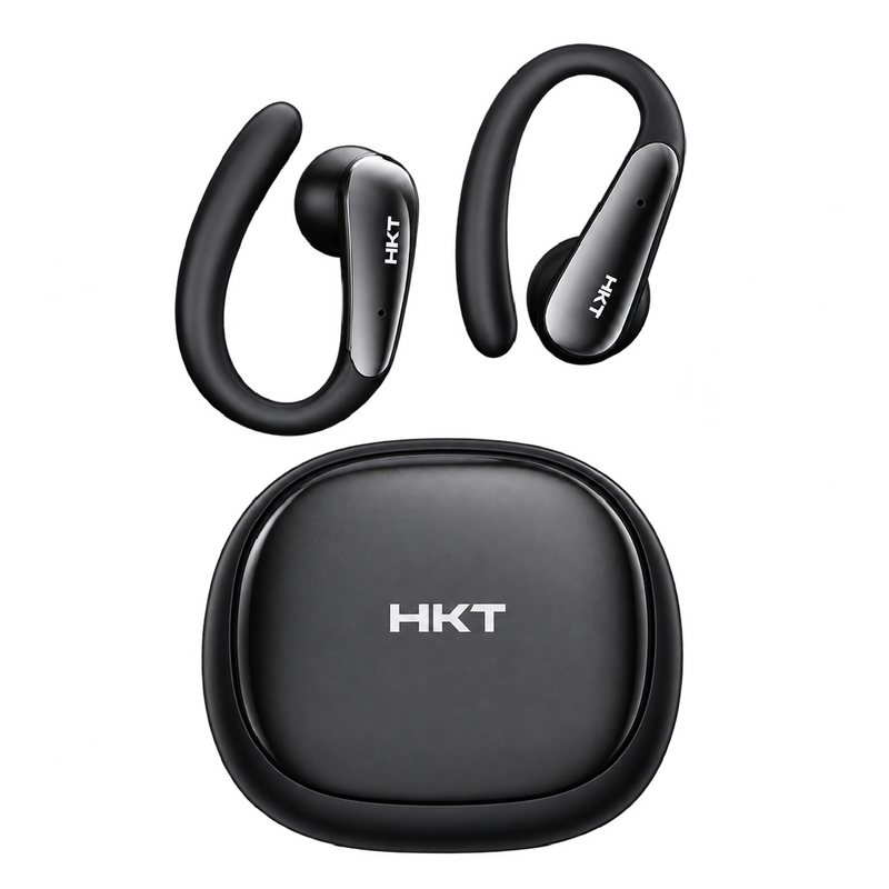 HKT Aura Fit Wireless Earbuds, Bluetooth 6.0, IPX4 Sweat & Splash Resistance