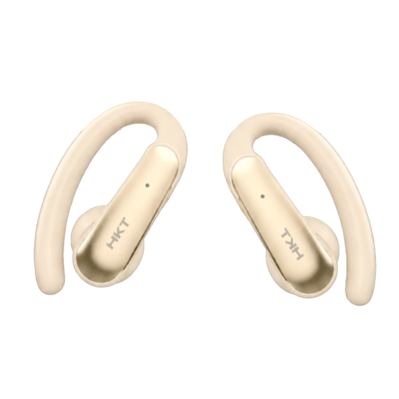 HKT Aura Fit Wireless Earbuds, Bluetooth 6.0, IPX4 Sweat & Splash Resistance