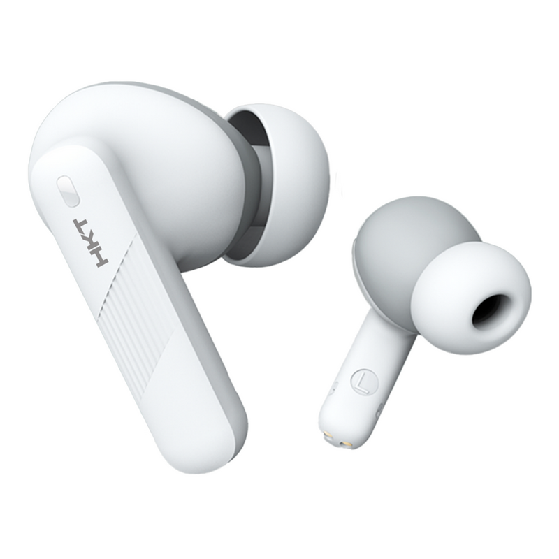 HKT Echo Breeze Wireless Earbuds – Extra Bass, Quad Mic ENC & 45ms Gaming Mode