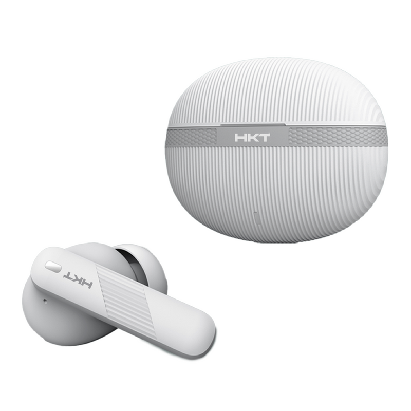 HKT Echo Breeze Wireless Earbuds – Extra Bass, Quad Mic ENC & 45ms Gaming Mode