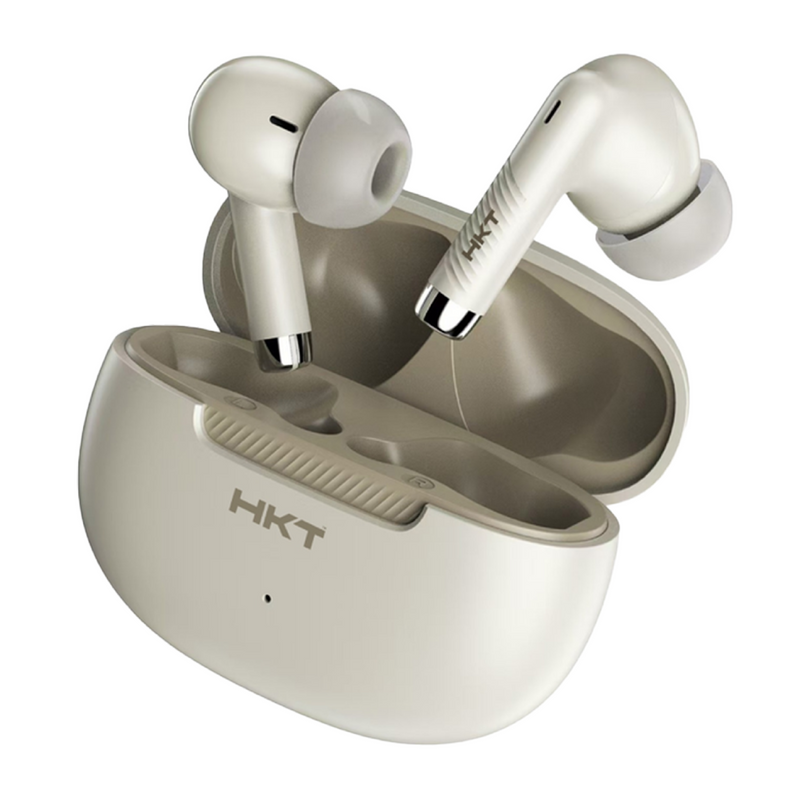 HKT Flex Wireless Earbuds – Dual-Tone Design, Bluetooth 6.0, IPX5 & 13mm Drivers