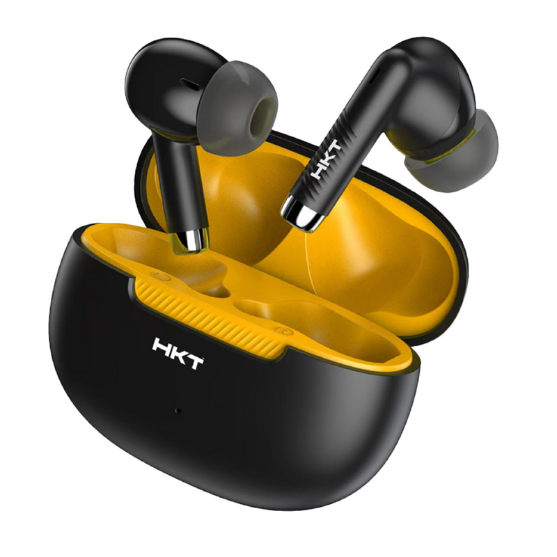 HKT Flex Wireless Earbuds – Dual-Tone Design, Bluetooth 6.0, IPX5 & 13mm Drivers