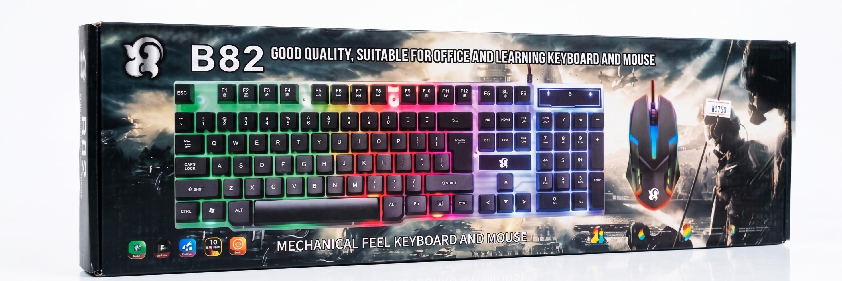 Gaming keyboard AND MOUSE B82