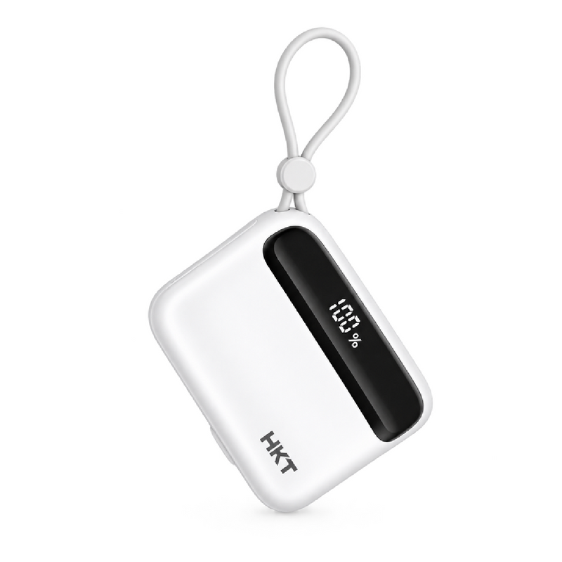 HKT Flux P-10 10000mAh Power Bank – 22.5W Fast Charging