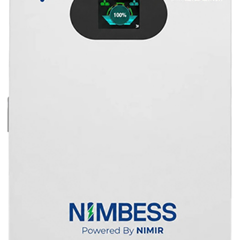 Nimbess ES-BOX12S 2.56kWh LiFePO4 Lithium Battery | 25.6V 100Ah Wall Mounted Solar Battery