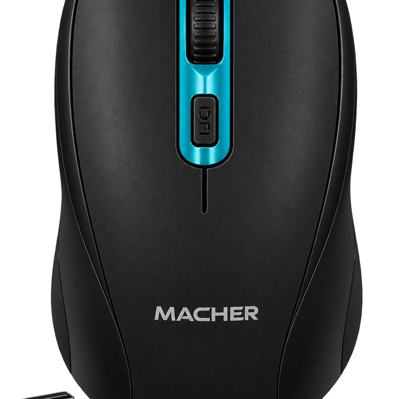 MACHER T3 Wireless Optical Mouse – 2.4GHz