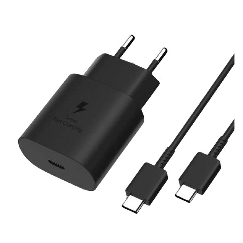 Samsung 45W PD Adapter – USB-C, Super Fast Charging, 2-Pin, Black
