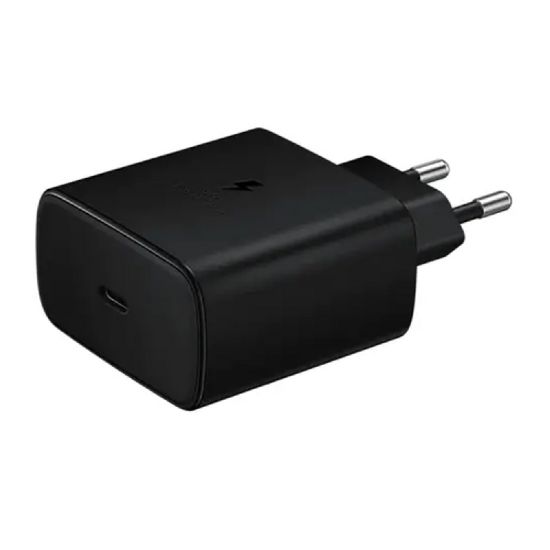 Samsung 45W PD Adapter – USB-C, Super Fast Charging, 2-Pin, Black