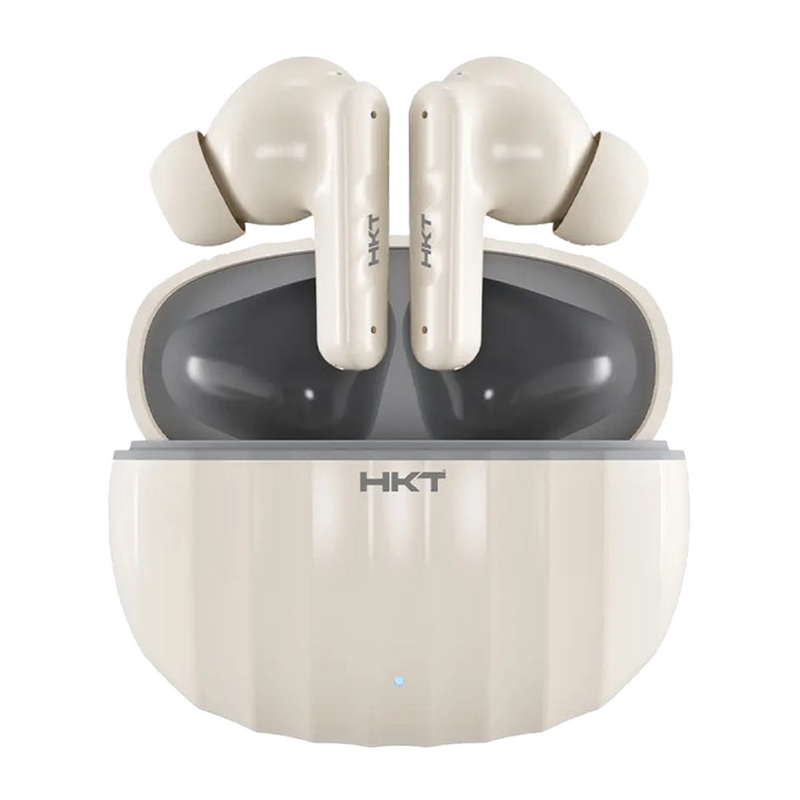 HKT Swanky Wireless Earbuds – 42dB Hybrid ANC + ENC, Bluetooth 5.4 & IPX4
